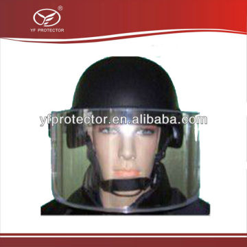 Bullet Proof / Ballistic Helmet With Ballistic Visor