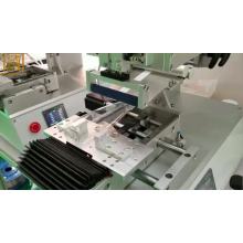 Etiqueta adhesiva semiautomática en rollo de máquina impresora