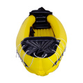 Custom Yellow PVC Inflatable Kayak 3 Person Raft