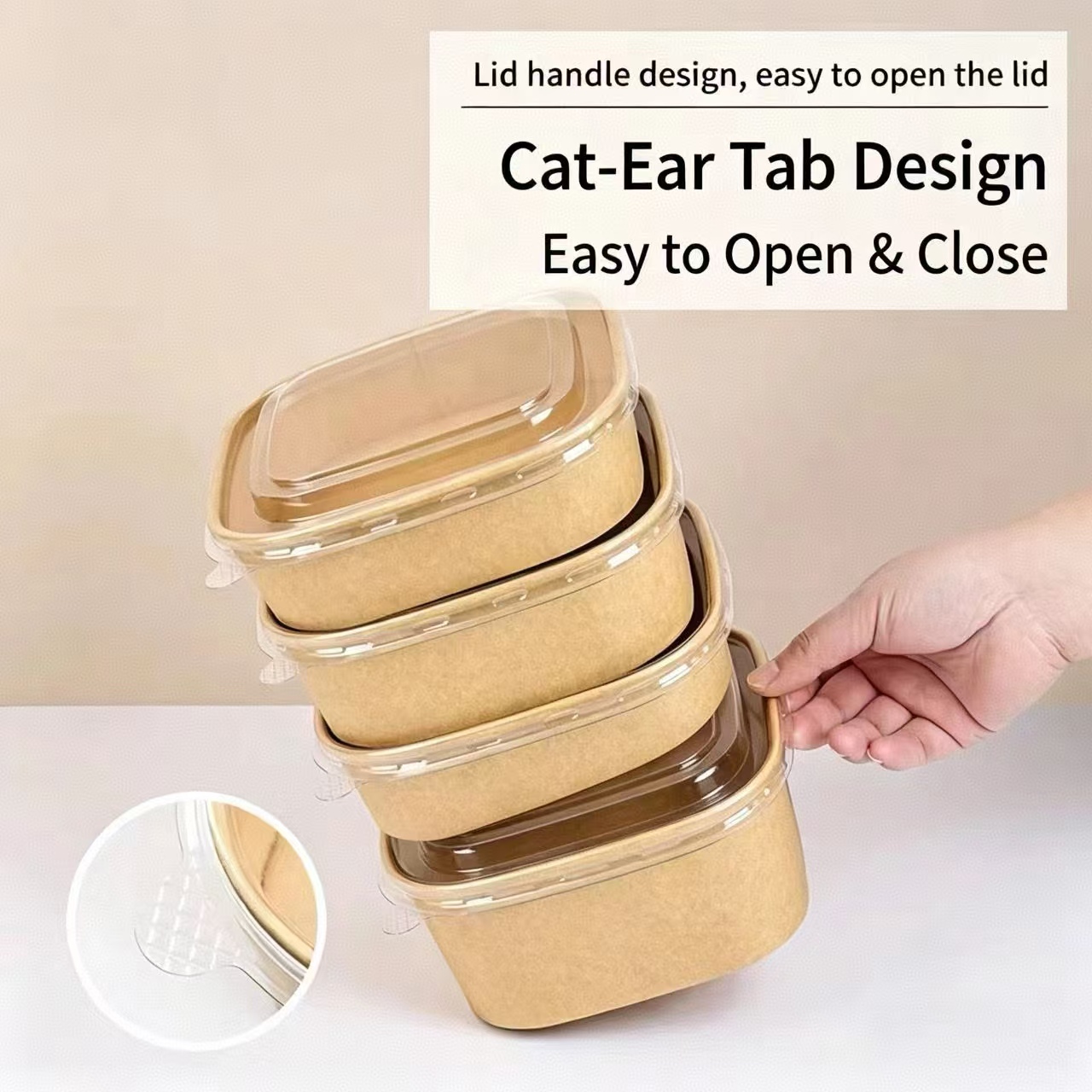 mangkuk pembungkusan dengan penutup packaging bowls with lids