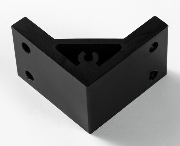Aluminum extruded corner brackets