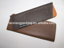 Customized Cow Leather Bag for Reading Glasses