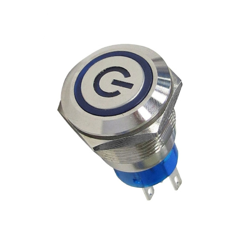 Waterproof Momemtary LED Illuminated Push Button Switch