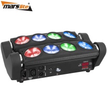 8x10W Spider LED Light - RGBW Beam Moving Head