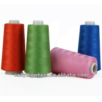 100% spun polyster sewing threads