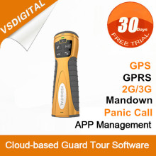 IButton Reader Guard Tour Patrol System with Cloud-based Software