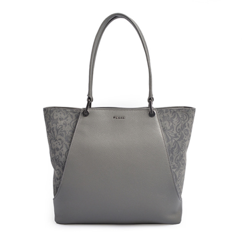 Cabata Leopard-Embossed Leather Tote Bedford leather Bag