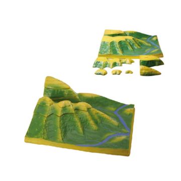 Volcanic Geography Models for Educational Purposes