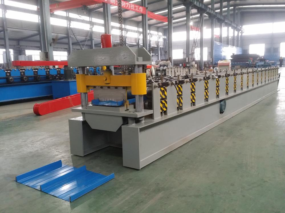 Metal Sheet Standing Seam Roof Manufacturing Roll Forming Machine