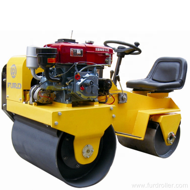 Manufacturer FURD 700kg vibratory road roller for sale FYL-850S