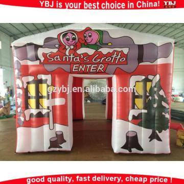 150cm high Christmas inflatable candy house/Promotional Inflatable Christmas House ,Inflatable Snowman/Inflatable Christmas Boun