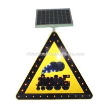 Solar Railway Sign