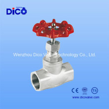 200wog Stainless Steel Globe Valve Bsp/BSPT/NPT Thread
