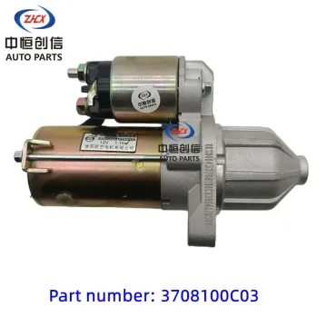 Starter for DFSK K07S DK12 engine