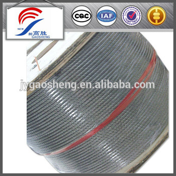 6x19+fc flexible wire cable