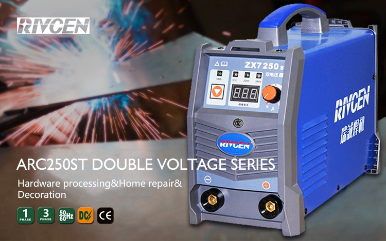 Double Voltage 250A IGBT Inverter Arc Welding Machine