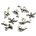 Ocean Charms Antiqued Silver Sea Animal Pendants Dolphin Whale Starfish Sea Horse Ocean Drops for Jewelry Making Supplier