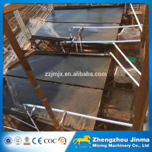 Wet gold ore Shaking Table for zinc lead gold