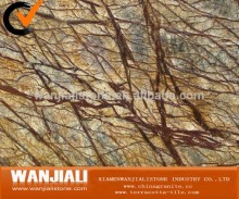 Rainforest Brown Granite Slab