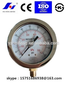 bezel ring pressure gauge