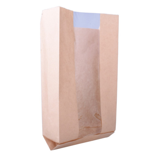 Moisture Proof Matte Finish Paper Bread Bag