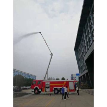 18m Howo Water Tower Fire Truck