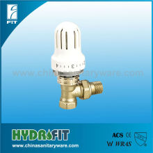 thermostatic angle radiator valve