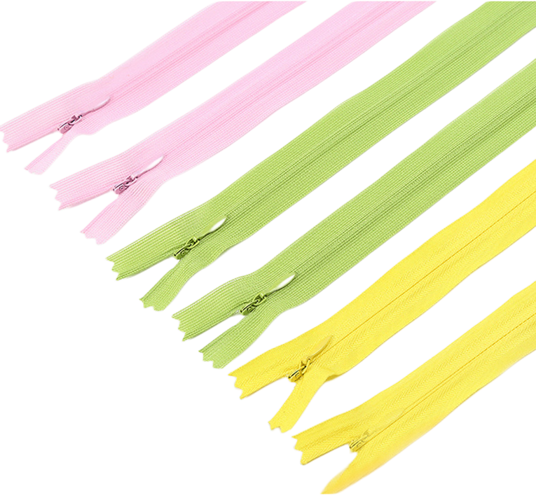 Wholesale #3 #5 Invisible Nylon Zippers For Dress