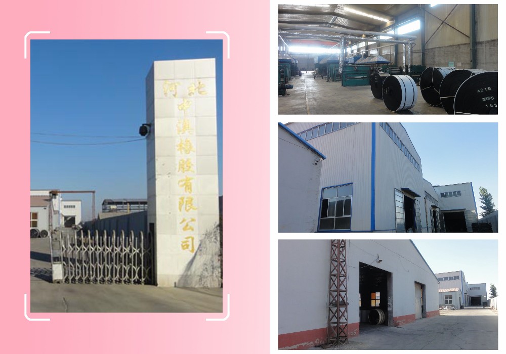 Factory manufacture rubber conveyor belt small thin rubber conveyor belt