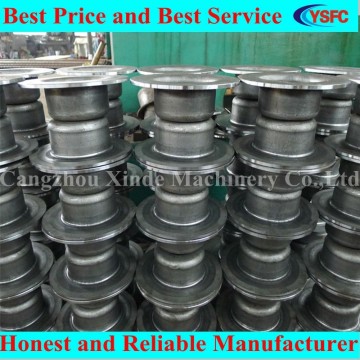 bearing cup for conveyor idler roller