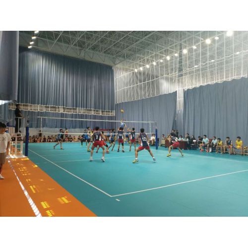 ketebalan pola tetesan hujan 7.0mm vinyl FIVB