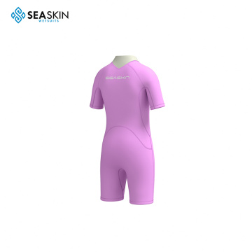 Seaskin 2.5 มม. Neoprene Full Back Zipper Surfing Wetsuit