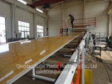 PVC Imitational Marble Sheet Extrusion Machine/Extrusion Line