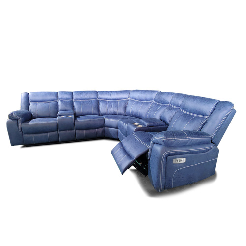 American Style Power Sectional Reclinable Sofa