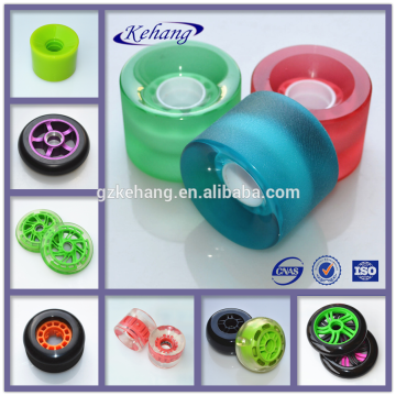 high quality custom plastic loaded longboard plastic skateboard new longboard wheels