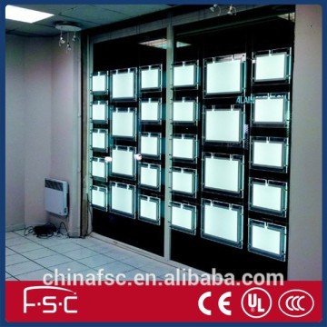 Real estate agent decor acryl wall panel