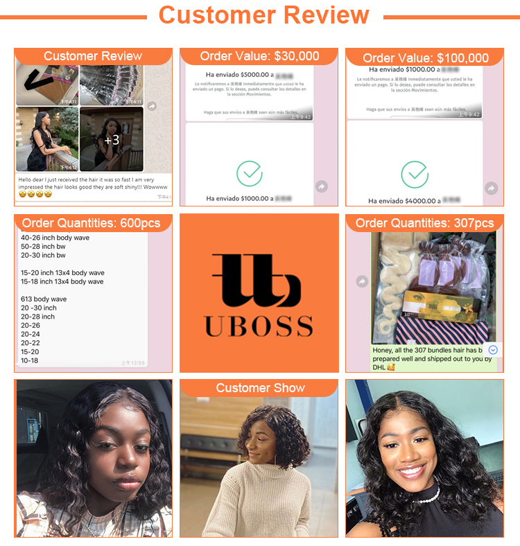 Wholesale Bob Wig Vendor Uboss 100% Malaysian Hair Wig 150% 180% Density 613 Bob Style 4*4 Closure Front Lace Wig Deep Wave