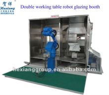 Robot glazing machine