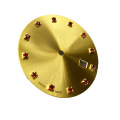 Sunray Watch dial with ruby indices watch parts