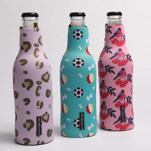 Customized Neoprene Long Beer Bottle Cooler Stubby Holder Sleeve