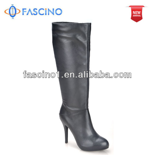 High heel women boot for winter