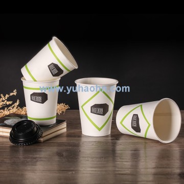 Single PE Hot Drink Coffee Cups