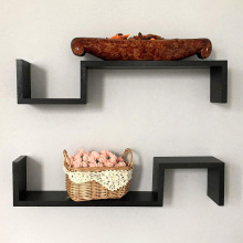 Set Of 2 Home Decor Wall Mounted Shelves