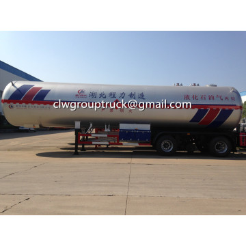 13m Tri-eje transporte de LPG semi-remolque para la venta