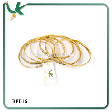 2014 popular fake gold bangle set