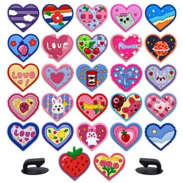 Custom PVC PuSS and Boots Shoes Charms - Lovely Shoe Charm Accessories