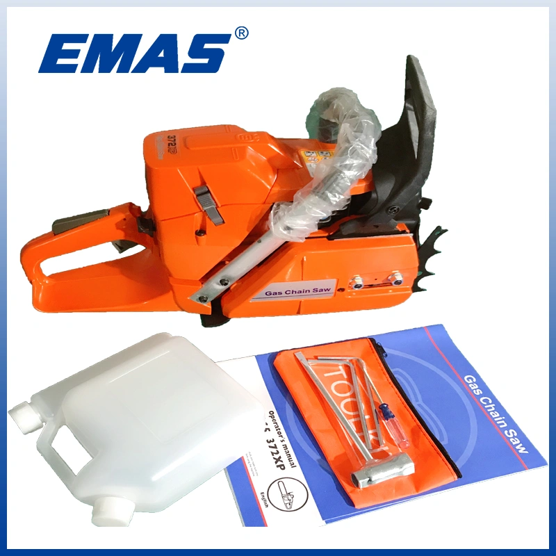 Emas Hot Sale Petrol Chain Saw Motosierra with CE 372XP 70.5cc