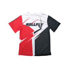 customized sport wear 100% polyester digital pringting sublimation t shirt