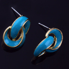 Sc013untique Simple Custom Gold Stud Earring For Girls Alloy