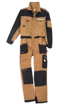 Classic European Elasticated Waistband Work Overalls